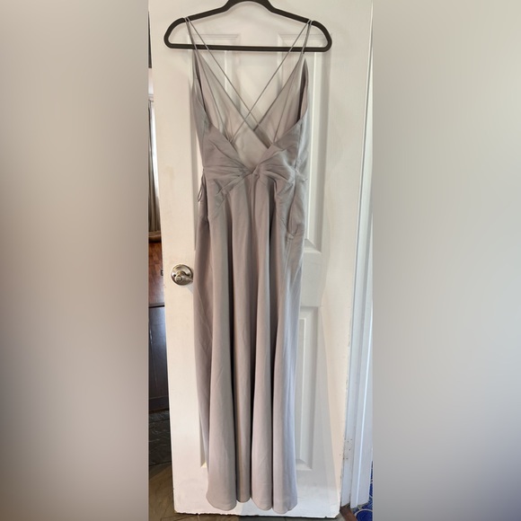 Fame and Partners blue prom, evening maxi dress, Size 0 - Picture 11 of 12